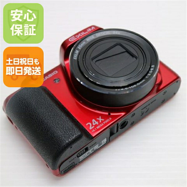 【中古】 超美品 EX-H50 レッド 安心保証 即日発送 デジカメ CASIO デジタルカメラ 本体 土日祝発送OK|エムティーエム