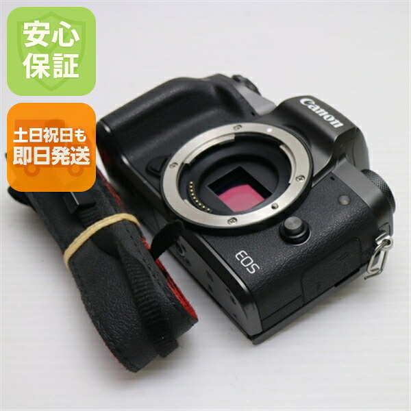【中古】 超美品 EOS M5 ボディ ブラック 安心保証 即日発送 ミラーレス一眼 Canon 本体 土日祝発送OK|エムティーエム