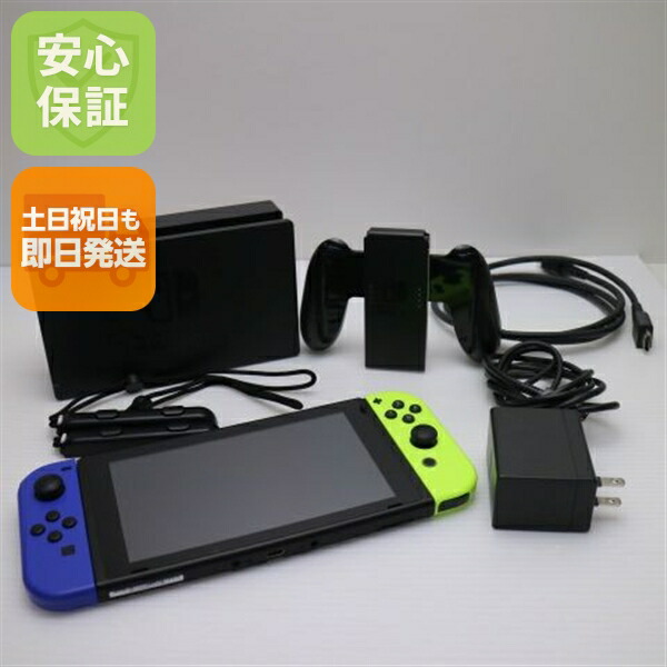 楽天市場】【中古】 美品 Nintendo Switch ネオンブルーネオンレッド