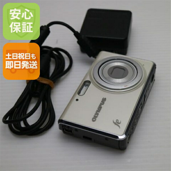 【中古】 美品 FE-4020 パール白いこと 楽になること引き受ける 即日送りとどける OLYMPUS ディジカメ デジタル写真機 本体 週末祝送りとどける聞き入れる