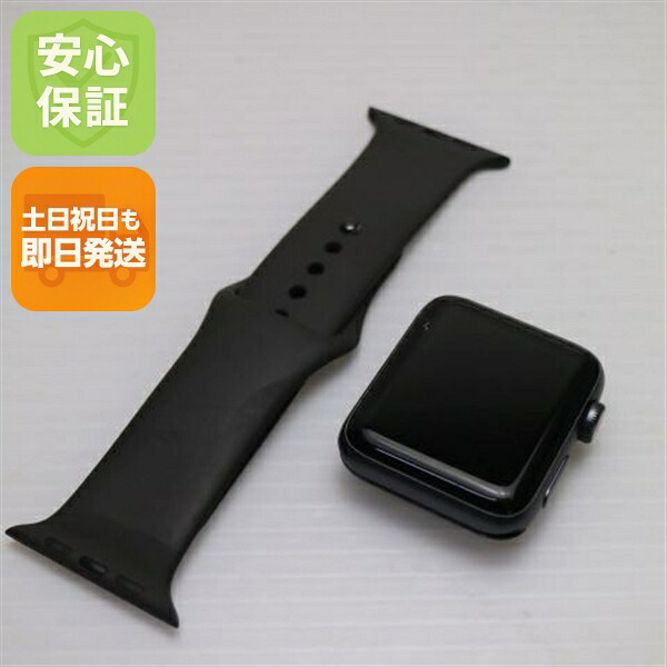 【中古】 美品 Apple Watch series3 42粍 GPS+Cellular セルラーモデル 空白文字薄墨色  楽になること引き請ける 即日送りとどける  Apple 中古本体  中古 週末祝送りとどける聞き入れる スマートウォッチ本体-スマートフォン・タブレット