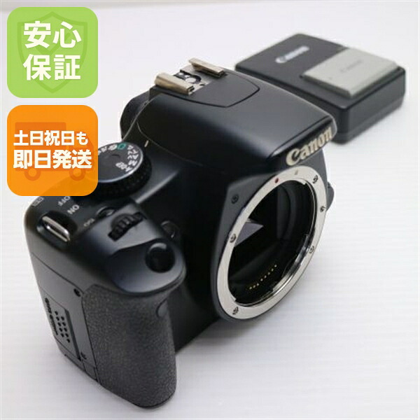 【中古】 美品 EOS Kiss X2 黒いこと 上半身 安全性のある引き請ける 即日送りとどける デジ1 Canon デジタル写真機 本体 週末祝送りとどける聞き届ける