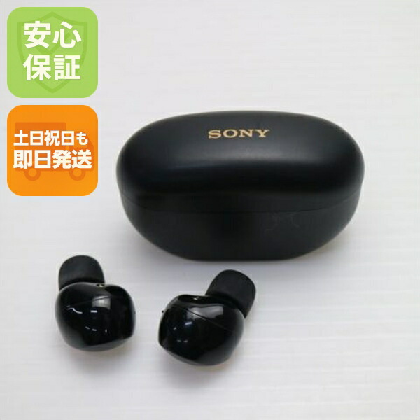 【中古】美品 WF-1000XM5 ブラック SONY イヤホン  安心保証 即日発送 土日祝発送OK
