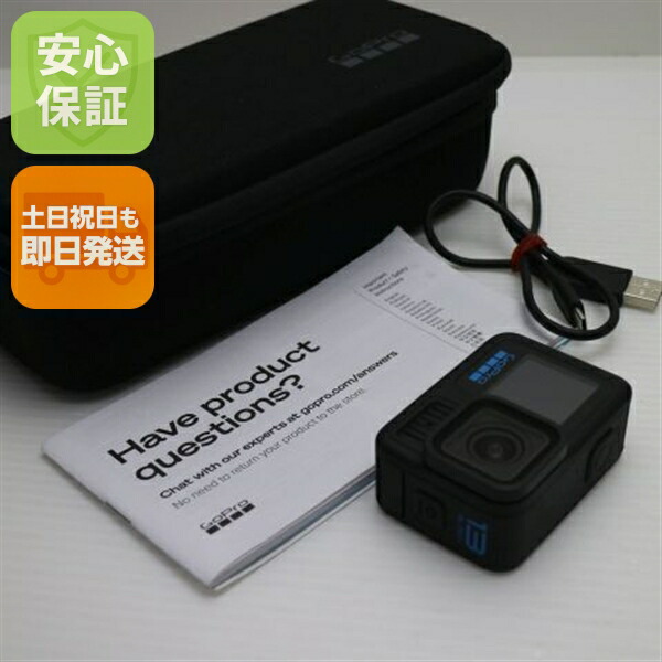 【中古】美品 GoPro HERO13 Black ブラック  アクションカメラ GoPro 安心保証 即日発送  土日祝発送OK