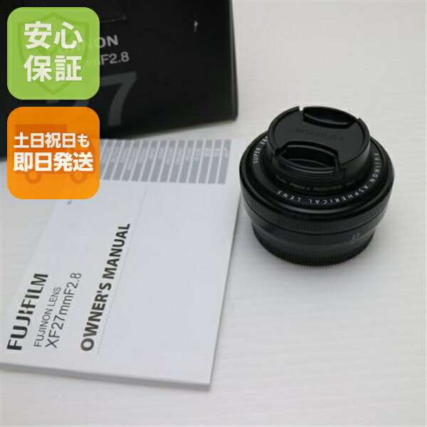 【中古】新品負けず劣らず フジノン水晶体 XF 27粍 F2.8 R WR 単興味の中心水晶体 Xマウント   安全性のある引き請ける 即日送りとどける 週末祝送りとどける聞き届ける