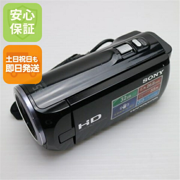 中古】 美品 HDR-CX390 HANDYCAM ブラック 安心保証 即日発送 デジタル