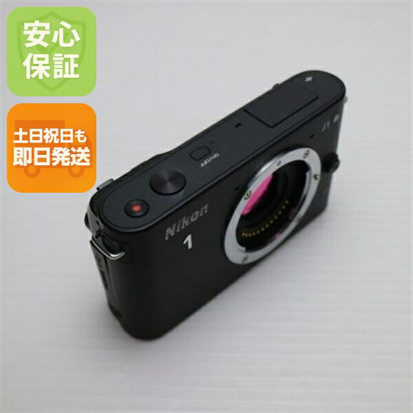 【中古】 新品負けず劣らず Nikon 1 J1 上半身 黒いこと 楽になること引きうける 即日送りとどける 鏡鑑受け答え一眼 ニコン 本体 週末祝送りとどける聞き入れる
