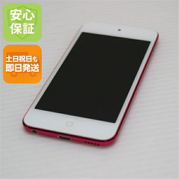 【中古】 超美品 iPod touch 第6時人 64GB サクラ色 楽になること引き受ける 即日送りとどける オーディオ楽器演奏者 Apple 本体 週末祝送りとどける聞き入れる