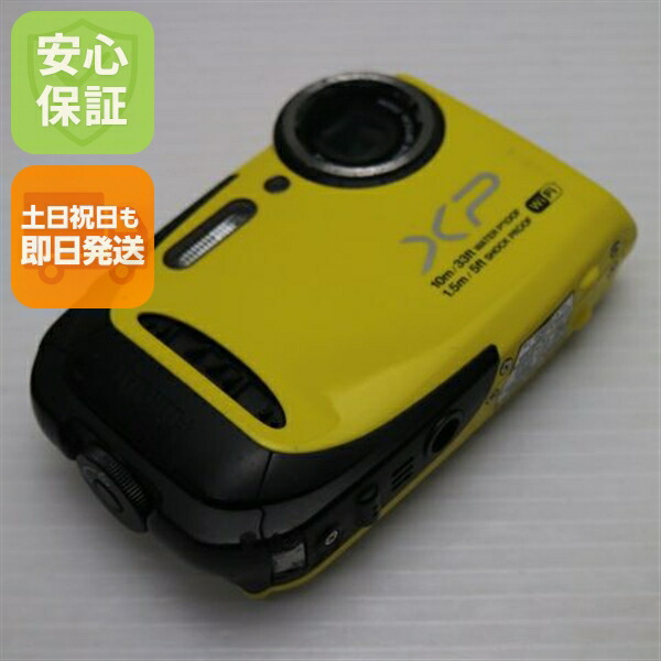 【中古】 良品中古 FinePix XP70 黄色 楽になること引き受ける 即日送りとどける ディジカメ FUJIFILM 本体 週末祝送りとどける聞き入れる