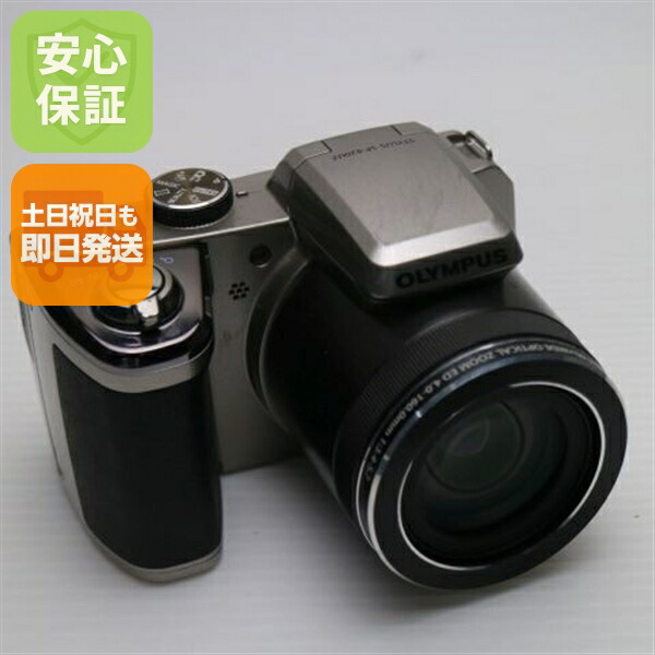 【中古】 良品中古 SP-820UZ しろがね色 楽になること引き受ける 即日送りとどける ディジカメ OLYMPUS デジタル写真機 本体 週末祝送りとどける聞き入れる