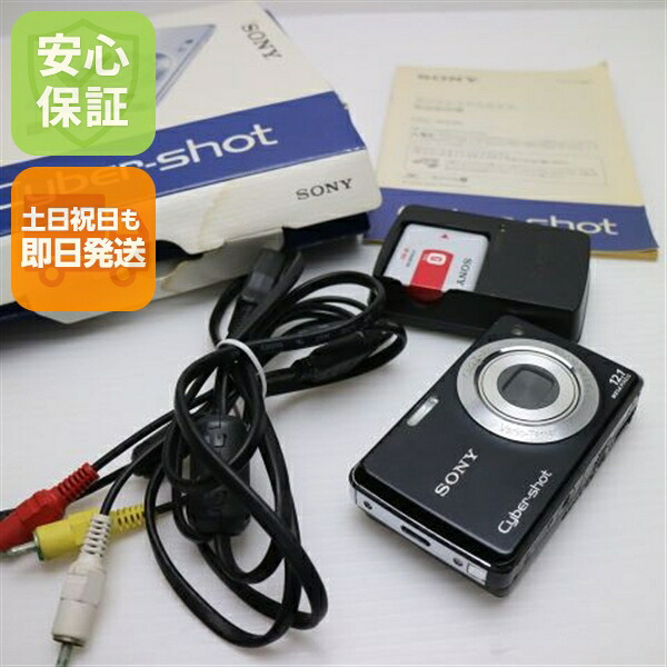 【中古】 良品中古 Cyber-shot DSC-W220 ブラック 安心保証 即日発送 SONY デジカメ デジタルカメラ 本体 土日祝発送OK|エムティーエム