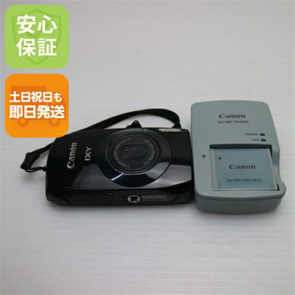 【中古】 超美品 IXY 32S 黒いこと 安全性のある引き請ける 即日送りとどける Canon ディジカメ デジタル写真機 本体 週末祝送りとどける聞き届ける