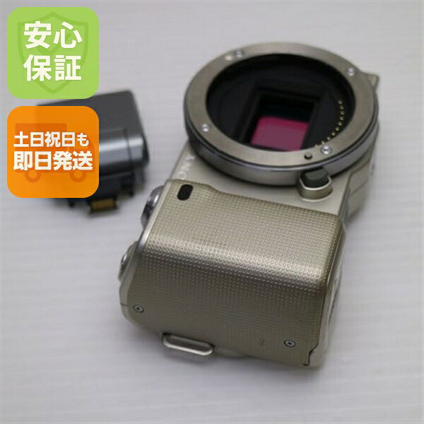 【中古】 美品 NEX-5 ゴールド 上半身 楽になること引き受ける 即日送りとどける SONY デジタル一眼 本体 週末祝送りとどける聞き入れる