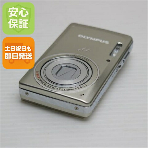 【中古】 超美品 μ-5010 シルバー 安心保証 即日発送 OLYMPUS デジカメ デジタルカメラ 本体 土日祝発送OK｜エムティーエム