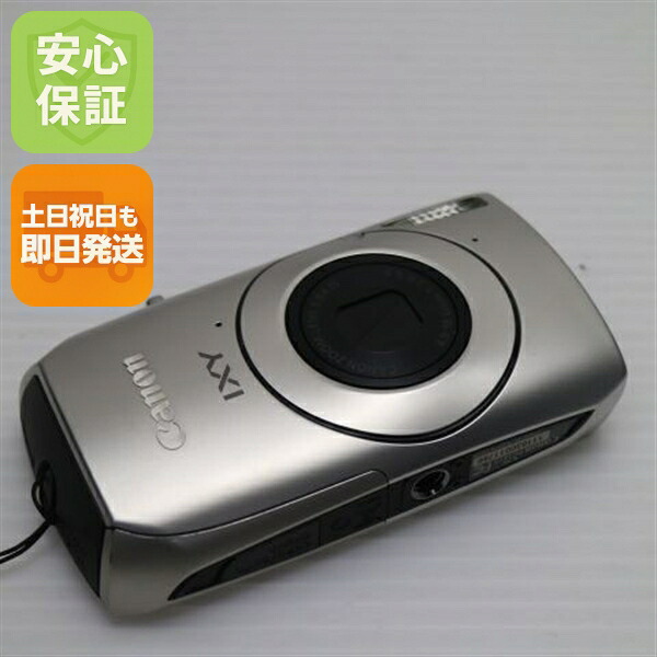 【中古】 超美品 IXY 30S シルバー 安心保証 即日発送 Canon デジカメ デジタルカメラ 本体 土日祝発送OK｜エムティーエム 29,526円