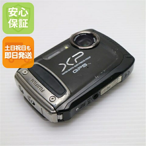 【中古】 良品中古 FinePix XP150 ブラック 安心保証 即日発送 デジカメ FUJIFILM デジタルカメラ 本体 土日祝発送OK|エムティーエム