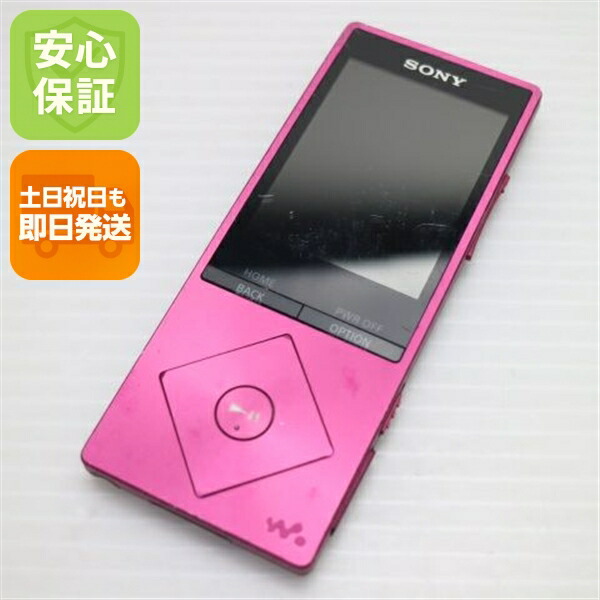 【中古】 良品中古 NW-A16 サクラ色 楽になること引き受ける 即日送りとどける walkman SONY 本体 週末祝送りとどける聞き入れる