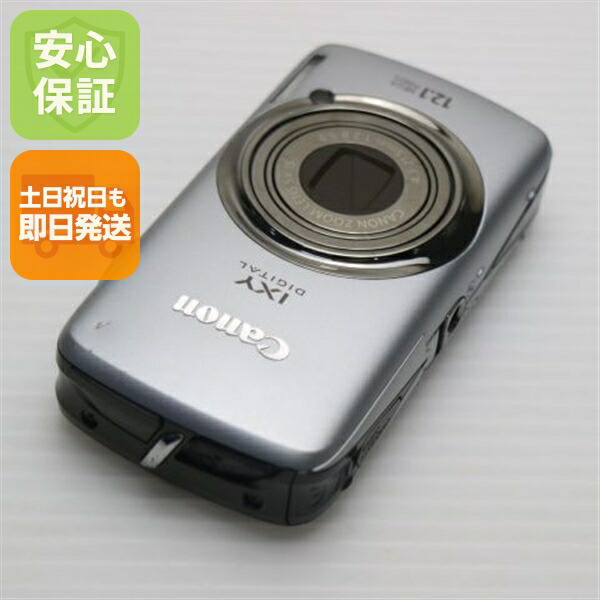 【中古】 美品 IXY DIGITAL 930 IS しろがね色 楽になること引き受ける 即日送りとどける Canon ディジカメ デジタル写真機 本体 週末祝送りとどける聞き入れる
