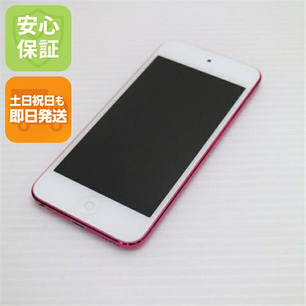 【中古】 美品 iPod touch 第6時人 64GB さくら色 楽になること引きうける 即日送りとどける オーディオ電気蓄音機 Apple 本体 週末祝送りとどける聞き入れる