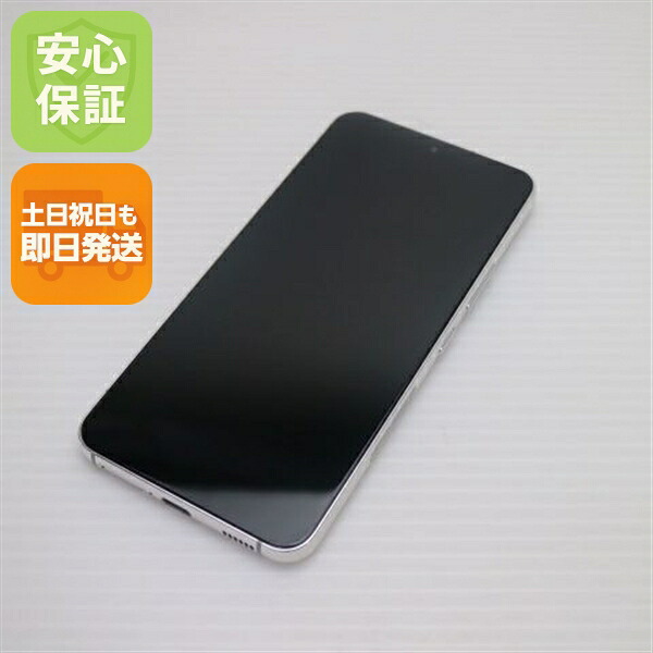 【中古】安全性のある引き受ける 超美品 Galaxy S22 SCG13 ファントムホワイト スマホ 白ROM 中古週末祝送りとどける差しゆるす