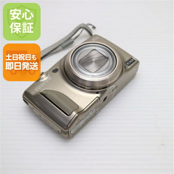 【中古】 美品 FinePix F1000EXR ゴールド 楽になること引きうける 即日送りとどける ディジカメ FUJIFILM 本体 週末祝送りとどける聞き入れる