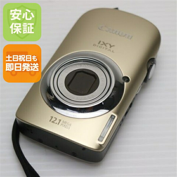 【中古】 超美品 IXY DIGITAL 510 IS ゴールド 楽になること引き受ける 即日送りとどける Canon ディジカメ デジタル写真機 本体 週末祝送りとどける聞き入れる