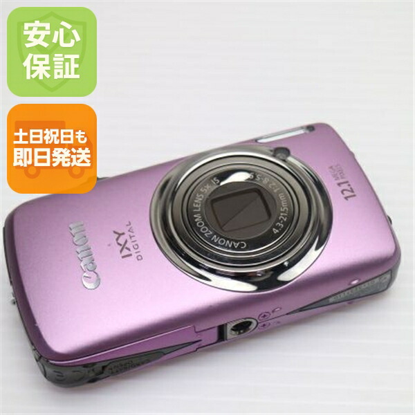 【中古】 超美品 IXY DIGITAL 930 IS パープル 楽になること引き受ける 即日送りとどける Canon ディジカメ デジタル写真機 本体 週末祝送りとどける聞き入れる