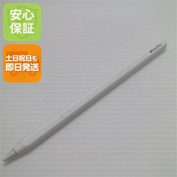 【中古】超美品 Apple Pencil Pro 白いこと   Apple 楽になること引きうける 即日送りとどける 週末祝送りとどける聞き入れる