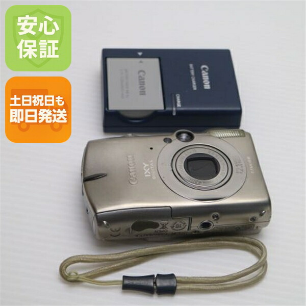 【中古】 超美品 IXY DIGITAL 2000 IS ゴールド 楽になること引きうける 即日送りとどける Canon ディジカメ デジタル写真機 本体 週末祝送りとどける聞き入れる