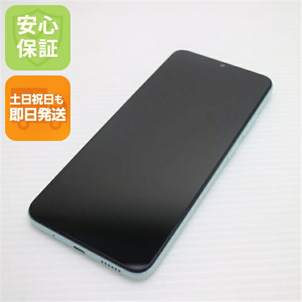 【中古】超美品 Redmi 12C ペパーミント緑であること SIM無償性 スマホ Xiaomi 安全性のある引き受ける 即日送りとどける 週末祝送りとどける差しゆるす