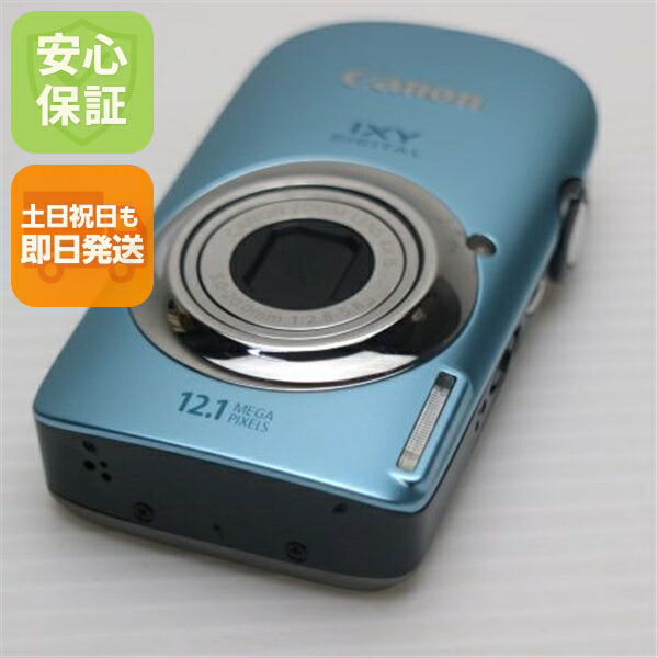 【中古】 超美品 IXY DIGITAL 510 IS 青色 楽になること引き受ける 即日送りとどける Canon ディジカメ デジタル写真機 本体 週末祝送りとどける聞き入れる