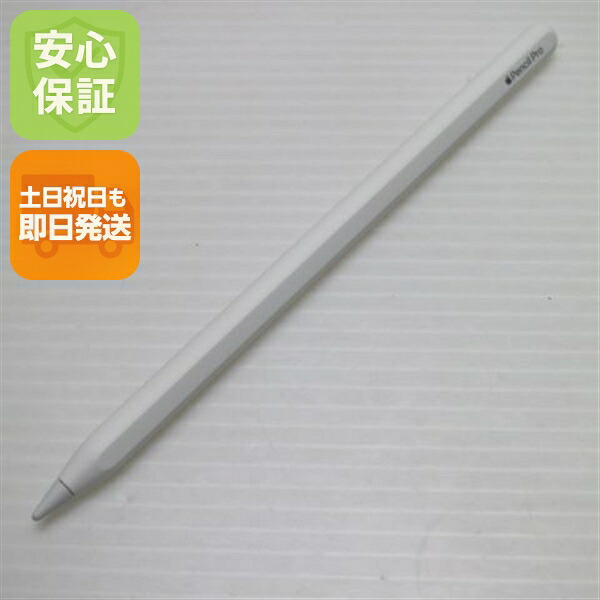 【中古】超美品 Apple Pencil Pro 白いこと   Apple 楽になること引きうける 即日送りとどける 週末祝送りとどける聞き入れる