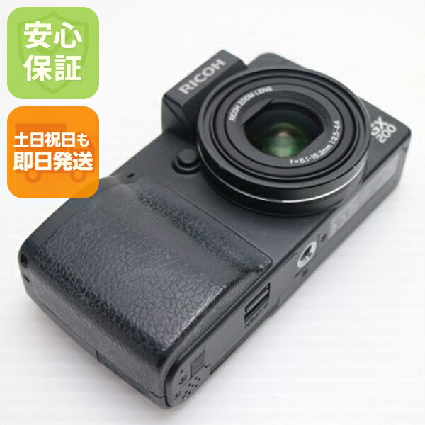 【中古】 美品 RICOH GX200 黒いこと 楽になること引きうける 即日送りとどける RICOH ディジカメ デジタル写真機 本体 週末祝送りとどける聞き入れる
