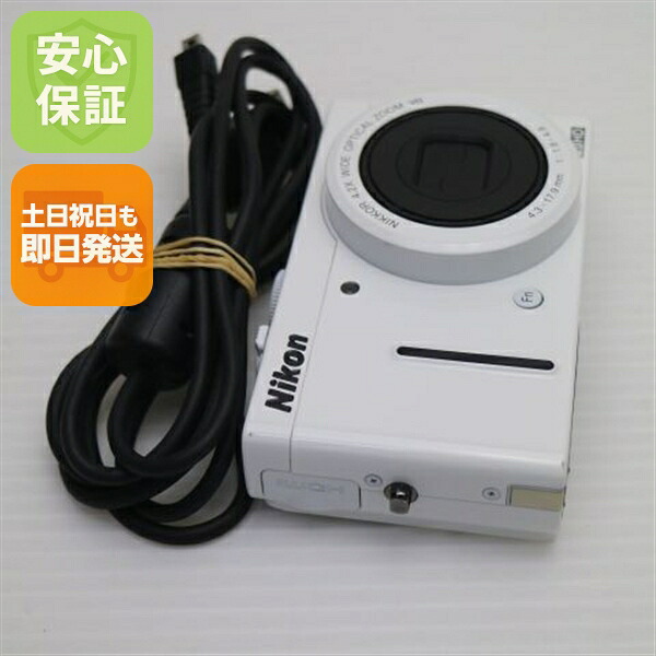 【中古】 超美品 COOLPIX P310 白いこと 楽になること引きうける 即日送りとどける ディジカメ Nikon デジタル写真機 本体 週末祝送りとどける聞き入れる