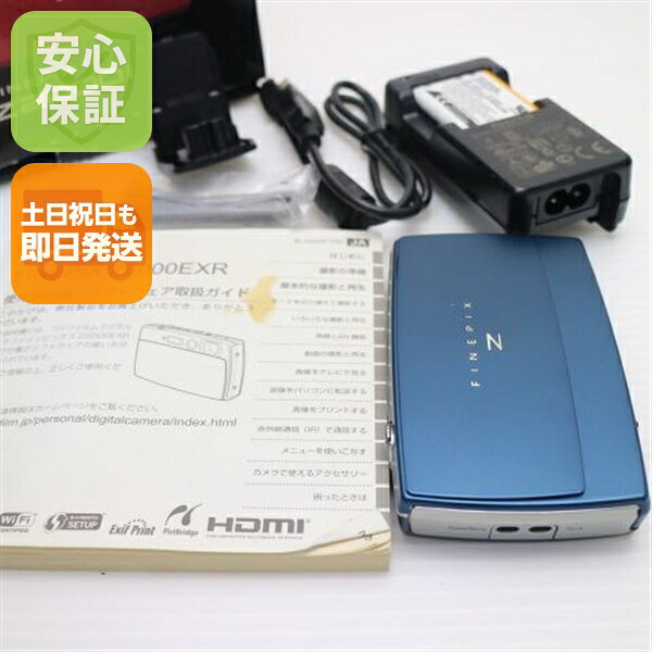 【中古】 超美品 FinePix Z2000EXR 青碧 安全性のある引き請ける 即日送りとどける ディジカメ FUJIFILM 本体 週末祝送りとどける聞き届ける