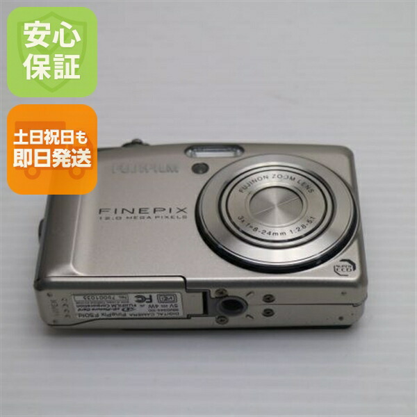 【中古】 新品負けず劣らず FinePix F50fd しろがね色 楽になること引きうける 即日送りとどける FUJIFILM ディジカメ デジタル写真機 本体 週末祝送りとどける聞き入れる
