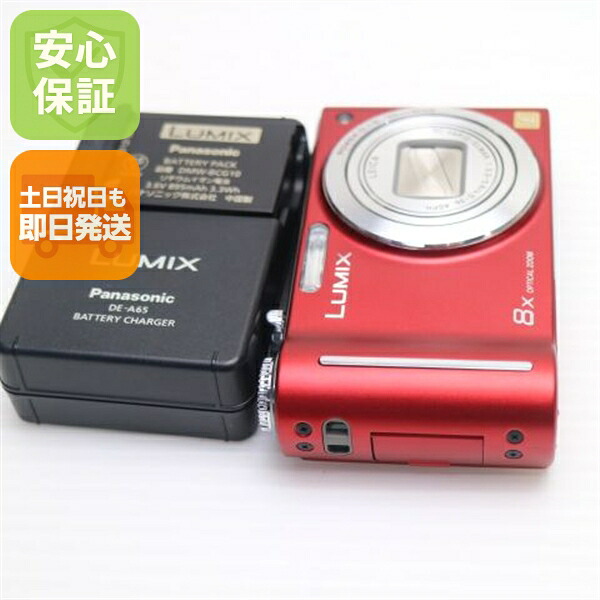 【中古】 超美品 DMC-ZX1 赤いこと 楽になること引き受ける 即日送りとどける Panasonic LUMIX ディジカメ 本体 週末祝送りとどける聞き入れる