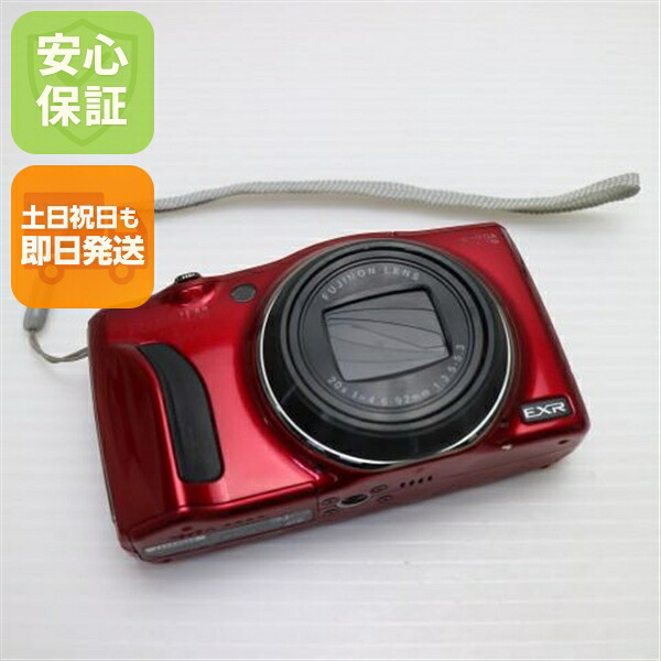 【中古】 美品 FinePix F800EXR 赤いこと 安全性のある引き請ける 即日送りとどける ディジカメ FUJIFILM デジタル写真機 本体 週末祝送りとどける聞き届ける