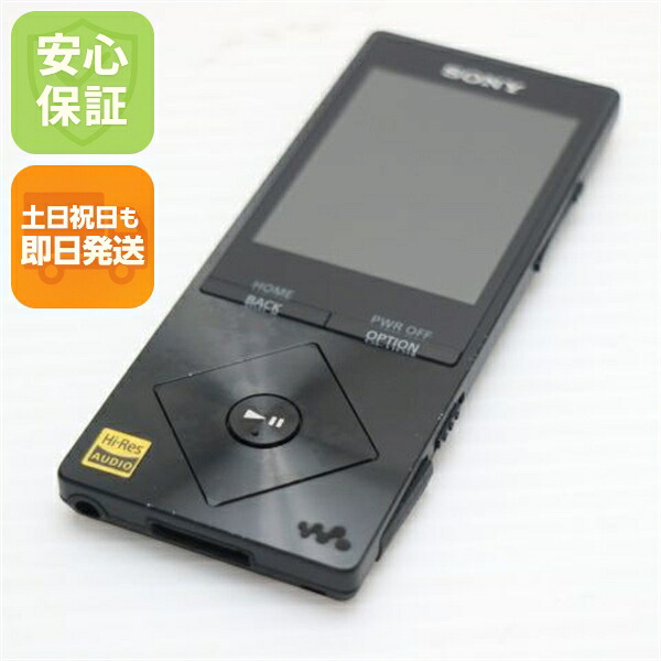 【中古】 超美品 NW-A16 黒いこと 楽になること引き受ける 即日送りとどける walkman SONY 本体 週末祝送りとどける聞き入れる