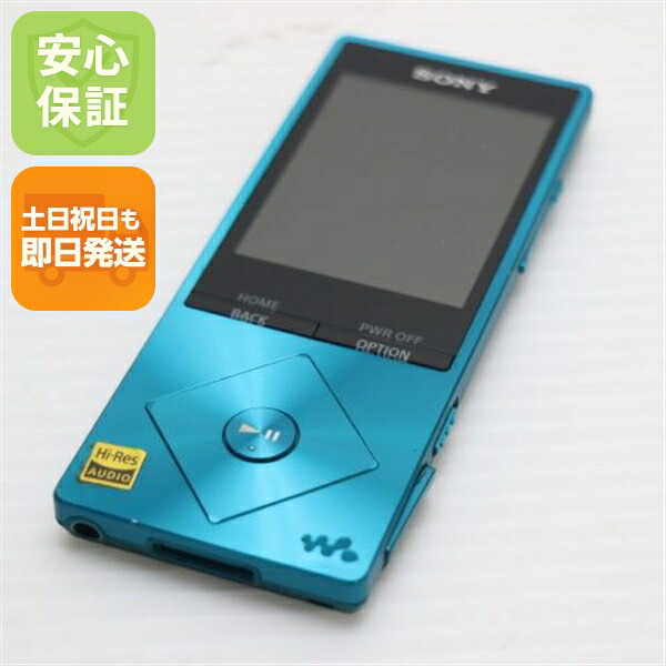 【中古】 良品中古 NW-A16 青碧 安全性のある引き請ける 即日送りとどける walkman SONY 本体 週末祝送りとどける聞き届ける