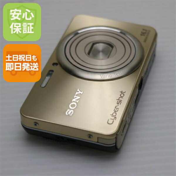 【中古】 美品 Cyber-shot DSC-W570 ゴールド 安全性のある引き請ける 即日送りとどける SONY ディジカメ デジタル写真機 本体 週末祝送りとどける聞き届ける