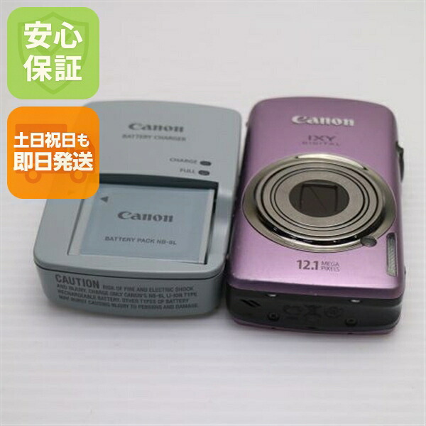 【中古】 良品中古 IXY DIGITAL 930 IS パープル 楽になること引き受ける 即日送りとどける Canon ディジカメ デジタル写真機 本体 週末祝送りとどける聞き入れる