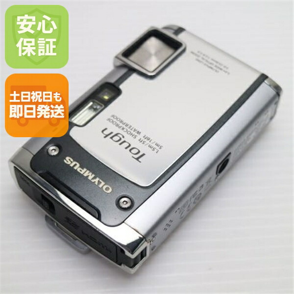 【中古】 美品 TG-610 しろがね色 楽になること引き受ける 即日送りとどける OLYMPUS ディジカメ デジタル写真機 本体 週末祝送りとどける聞き入れる