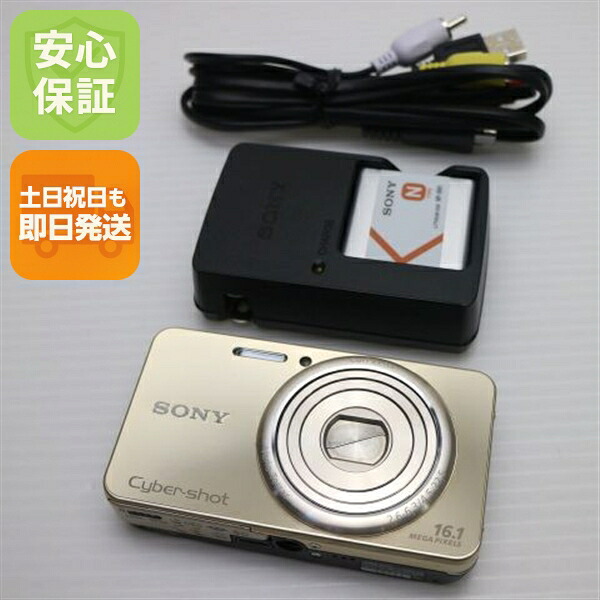 【中古】 新品負けず劣らず Cyber-shot DSC-W570 ゴールド 楽になること引きうける 即日送りとどける SONY ディジカメ デジタル写真機 本体 週末祝送りとどける聞き入れる