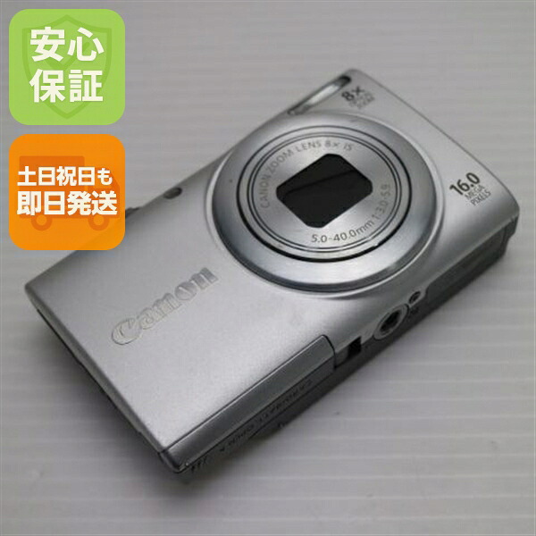 【中古】 美品 PowerShot A4000 IS しろがね色 楽になること引きうける 即日送りとどける ディジカメ Canon デジタル写真機 本体 週末祝送りとどける聞き入れる