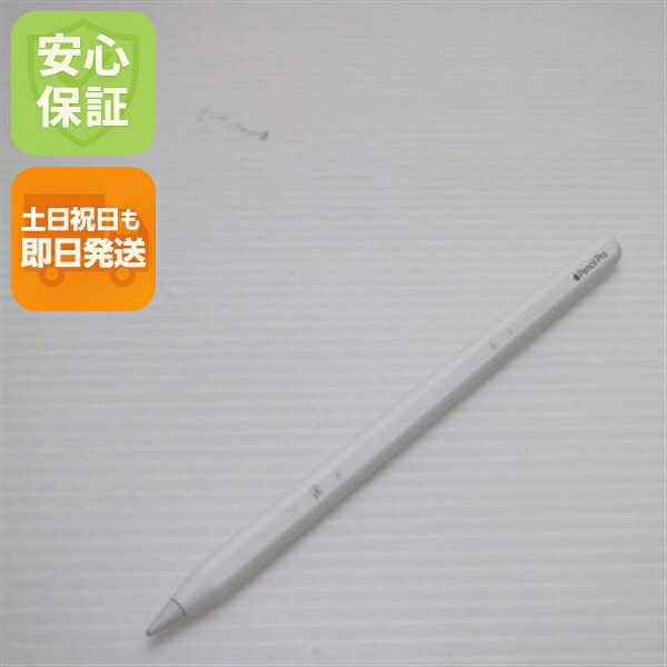 【中古】美品 Apple Pencil Pro 白いこと   Apple 楽になること引きうける 即日送りとどける 週末祝送りとどける聞き入れる
