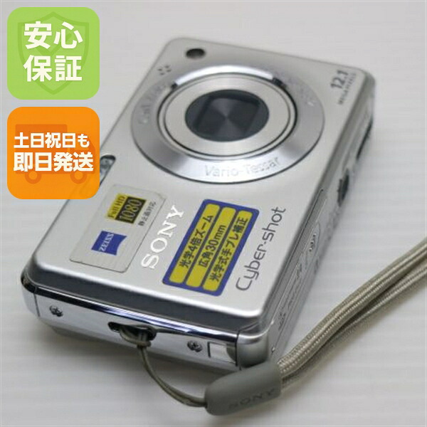 【中古】 超美品 Cyber-shot DSC-W220 シルバー 安心保証 即日発送 SONY デジカメ デジタルカメラ 本体 土日祝発送OK｜エムティーエム 10,877円