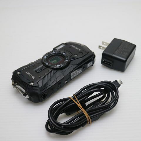 【中古】 美品 RICOH WG-50 黒いこと 安全性のある引き請ける 即日送りとどける コンデジ RICOH 本体 週末祝送りとどける聞き届ける