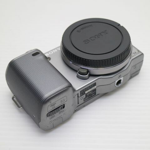 【中古】 美品 NEX-5 しろがね色 上半身 安全性のある引き請ける 即日送りとどける SONY デジタル一眼 本体 週末祝送りとどける聞き届ける