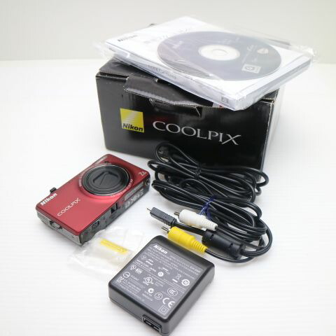 【中古】 美品 COOLPIX S6000 閃光電球赤いこと 楽になること引き受ける 即日送りとどける Nikon ディジカメ デジタル写真機 本体 週末祝送りとどける聞き入れる